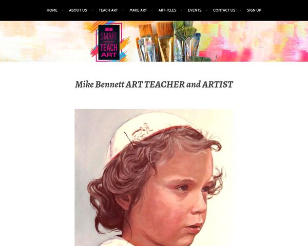Mike Bennett ART TEACHER and ARTIST