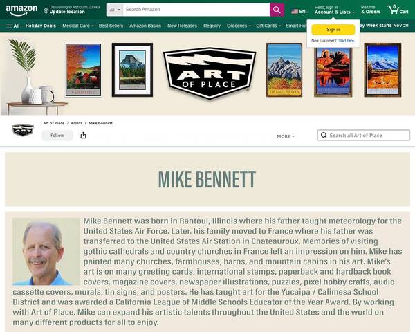 My Art on Art of Place