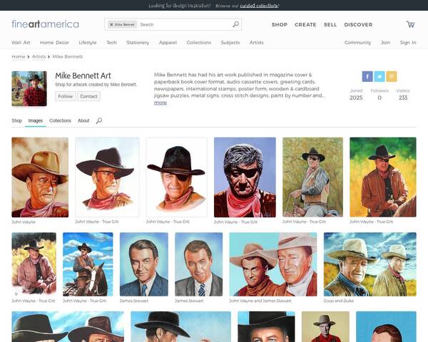 Fine Art America - Mike Bennett