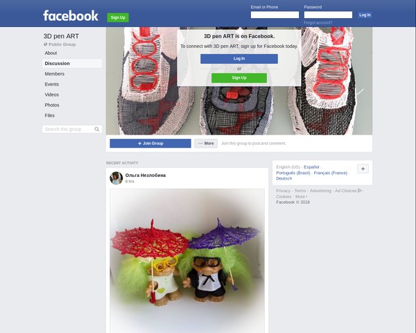 3D Pen Art Facebook Group