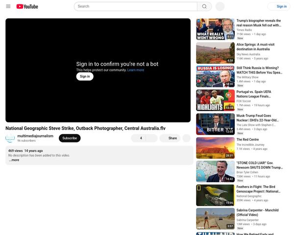 Steve Strike on YouTube 