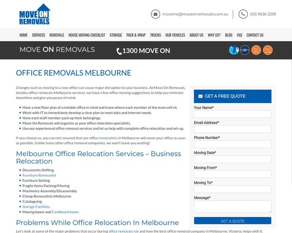 Office Removals Melbourne and Office Relocation Melbourne