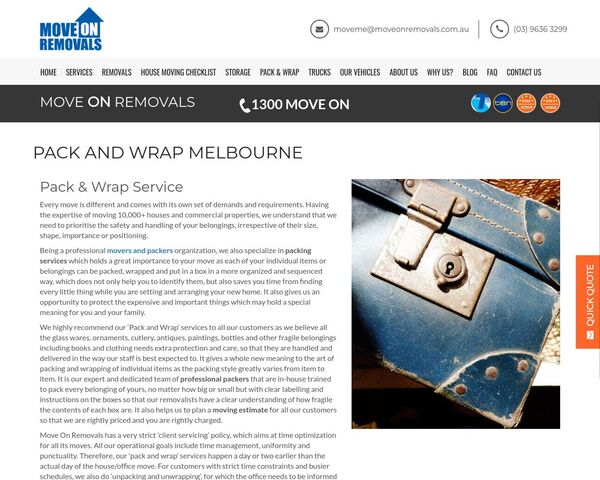 Pack and Wrap Packing Boxes Melbourne
